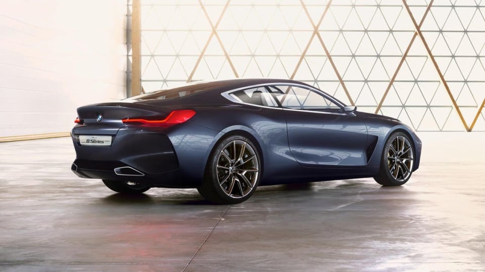 Koncept BMW 8 je velmi blízký produkčnímu autu.